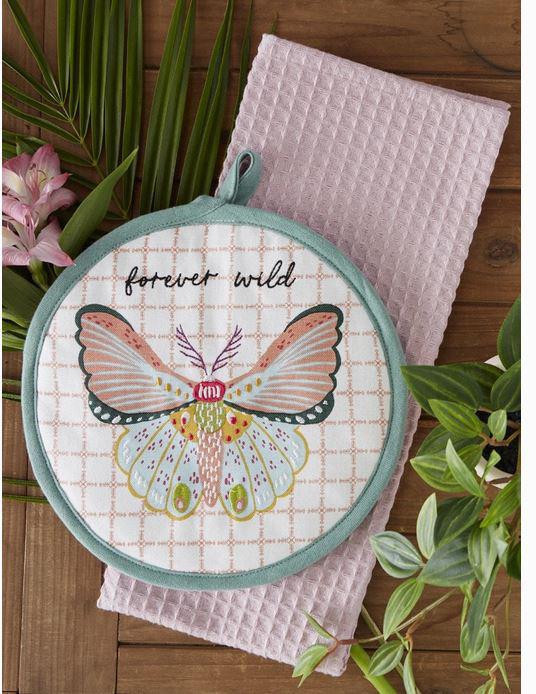 Bali Butterfly Potholder Gift Set