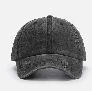 Solid Color Washed Baseball Cap