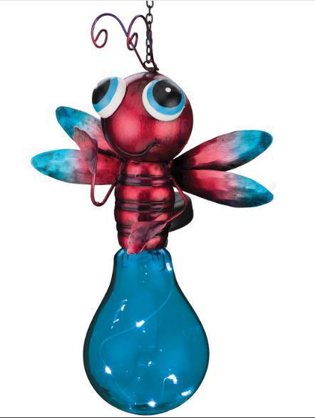 Solar Firefly Lantern - Blue