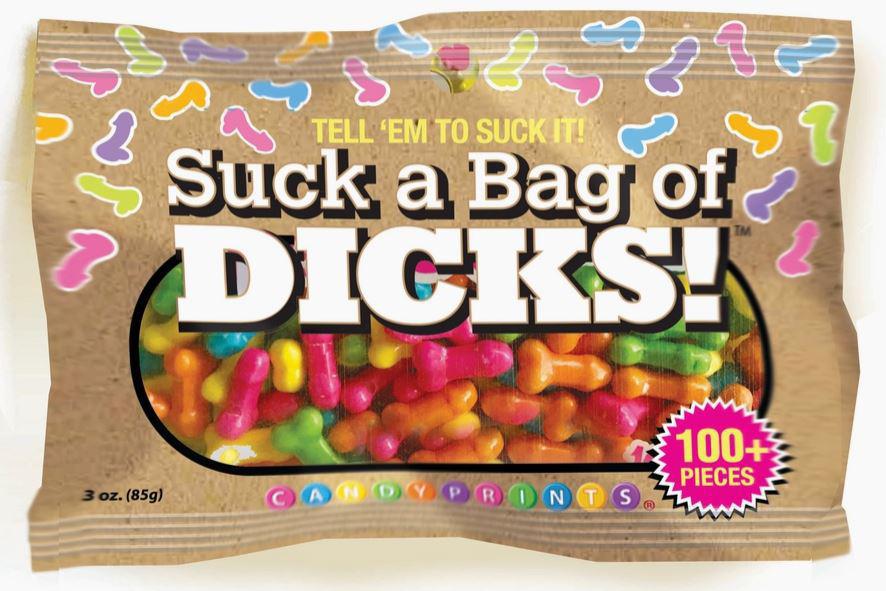 Suck A Bag of Dicks Candy - 3oz Bag