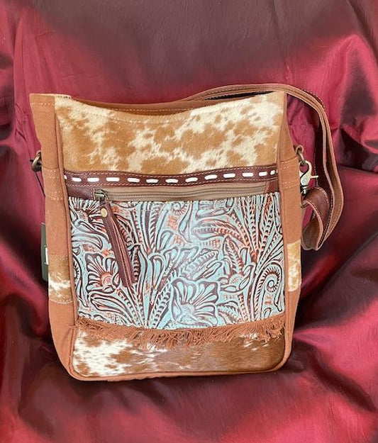 LANTHE CANVAS AND HAIRON BAG