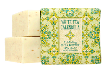 White Tea Calendula Soaps & Lotion
