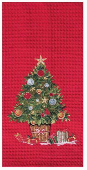 Christmas Holiday Tree Kitchen Towel