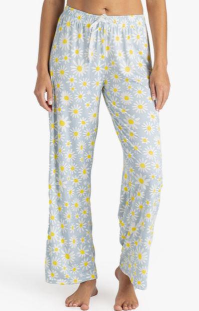 Hello Mello Wild Night in Lounge Pants- Flowers