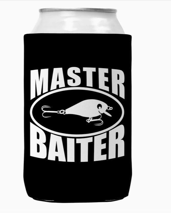 Master Baiter Can Koozie Cooler For 12oz Cans