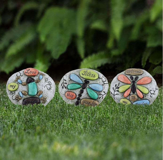 Frog/Butterfly/Dragonfly Stone Décor