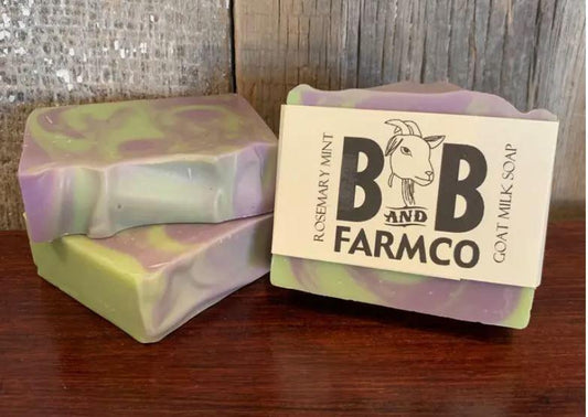 Rosemary Mint Goat Milk Soap