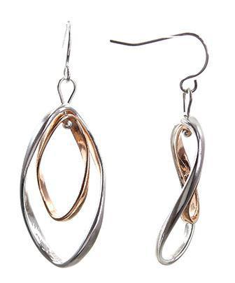 CURVED FISH HOOK EARRING