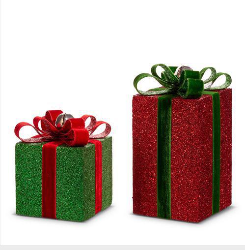 RED AND GREEN PACKAGES