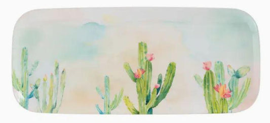 Cactus Garden 15" Melamine Tray