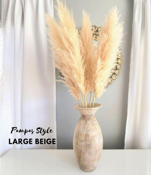 Pampas Grass Large Bouquet 3.5ft To 4ft Tall Soft and Fluffy