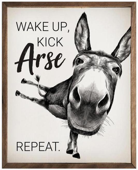 Kick Arse Mule White