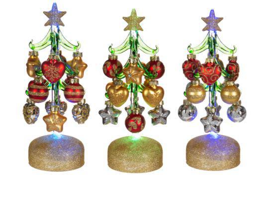 Light Up Christmas Tree with Ornaments