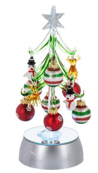 Light Up Christmas Tree with Ornaments - Winter