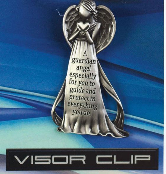 AVC-169 Visor Clip Silver Guardian Angel