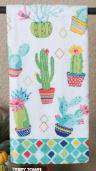 Cactus Garden Terry Dish Towel