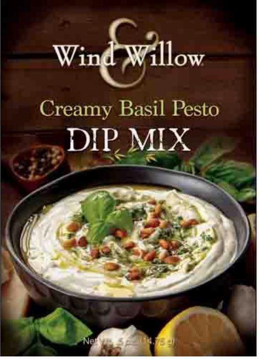 Creamy Basil Pesto - Dip Mixes