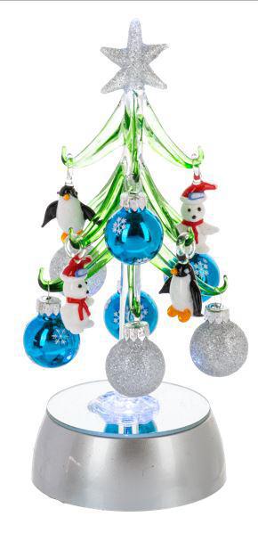 Light Up Christmas Tree with Ornaments - Winter