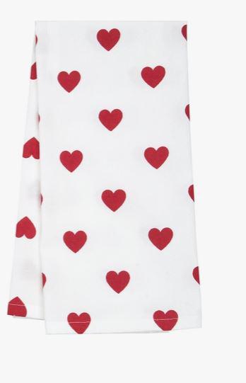 Valentine's Day Heart Kitchen Towel