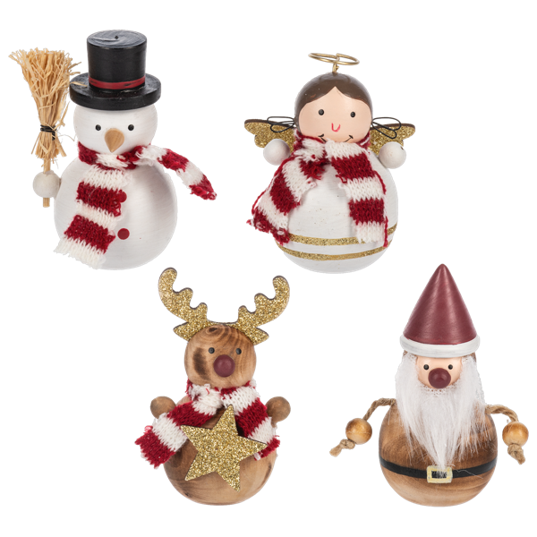 Christmas Friend Figurines