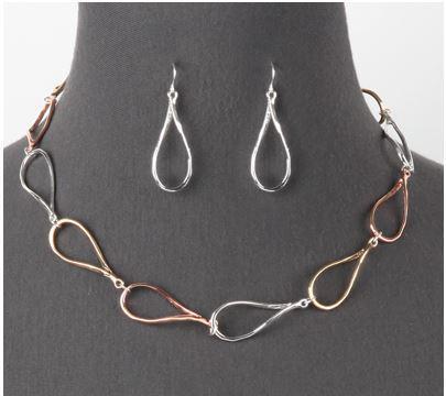 17" LINK & CHAIN NECKLACE SET