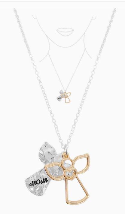 Guardian Angel Pendant Necklace