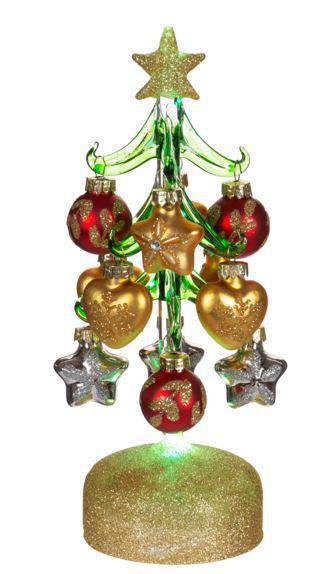 Light Up Christmas Tree with Ornaments