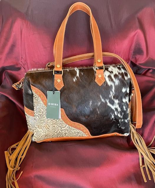 Laredo Hand-Tooled Concealed Carry Bag