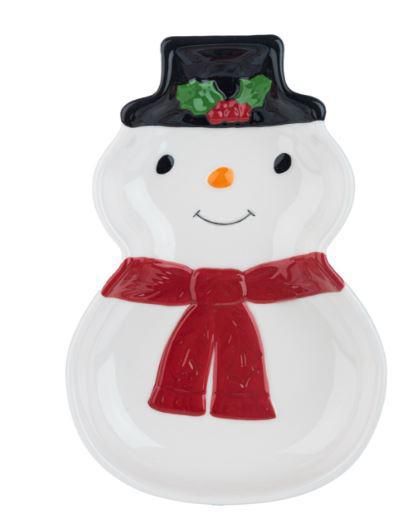 Snowman Plate