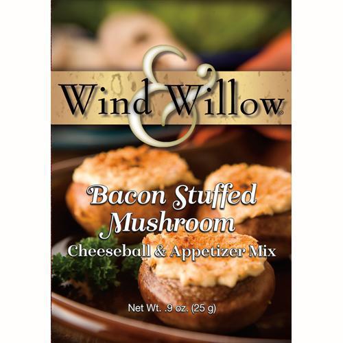 Bacon Stuffed Mushroom Savory Cheeseball Mix