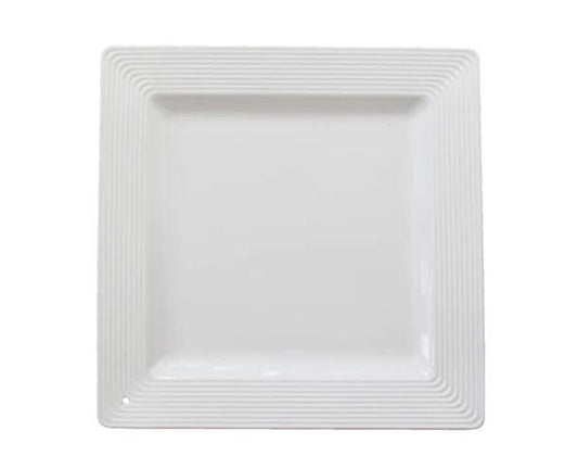 Square Platter- Pinstripes