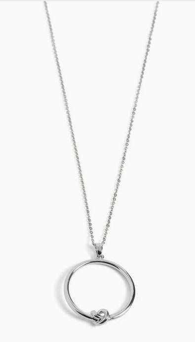 Silver Knot Necklace