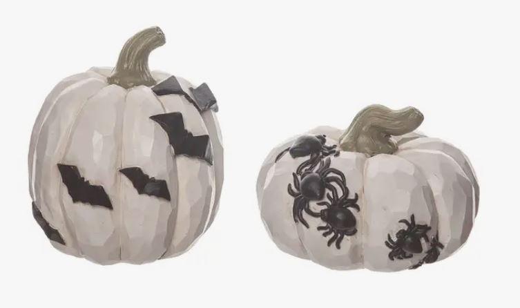 Res Faux Hand Carved Pumpkin