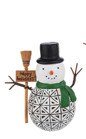 Snowman Figurine Set