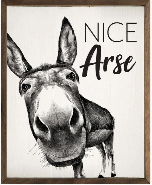 Nice Arse Mule White