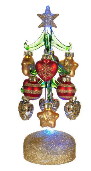 Light Up Christmas Tree with Ornaments