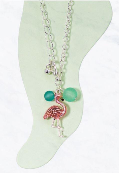 Flamingo Anklet