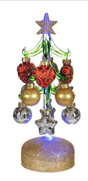 Light Up Christmas Tree with Ornaments