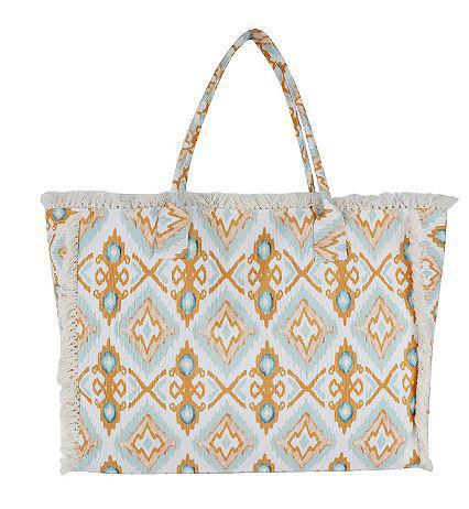 BOHO PATTERN FRINGE BAG