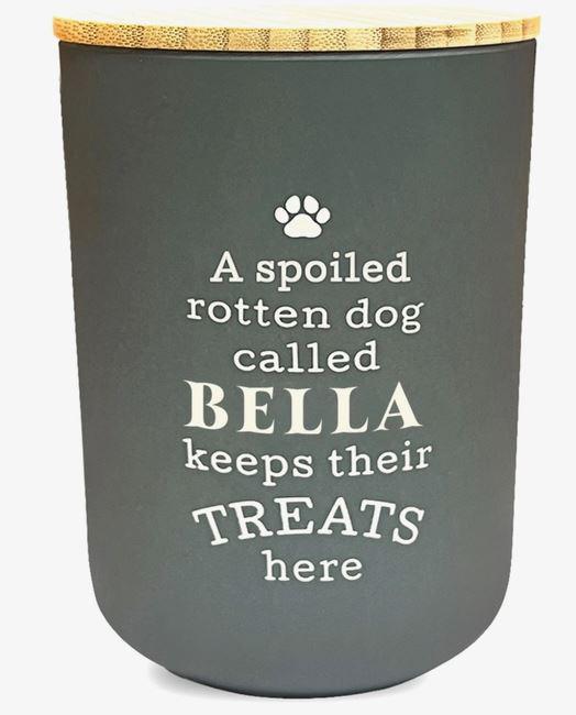 Dog Treat Jar Bella