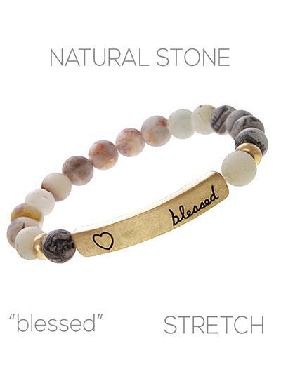 83673-BDMWG BDM-WG WG BLESSED W HEART BEAD BCLT