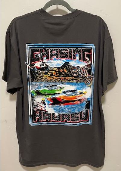 Dark Grey Boat T-shirt