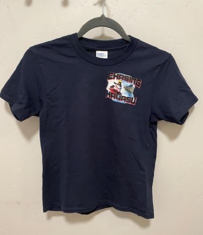 Chasing Havasu Kids T-shirt Navy Boat