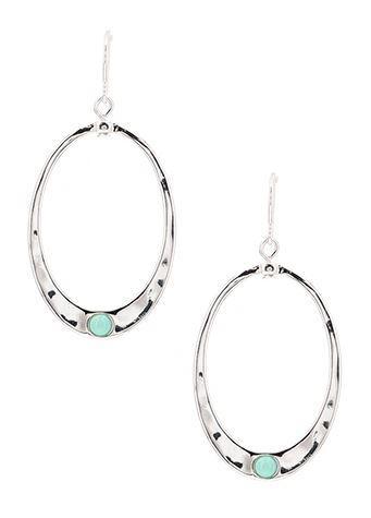 Metal Round Earring
