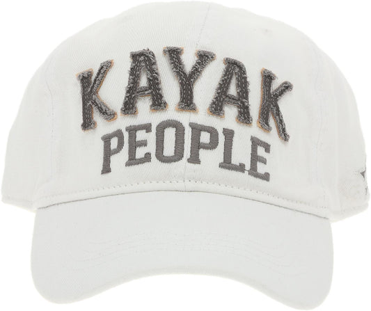 Kayak People - White Adjustable Hat