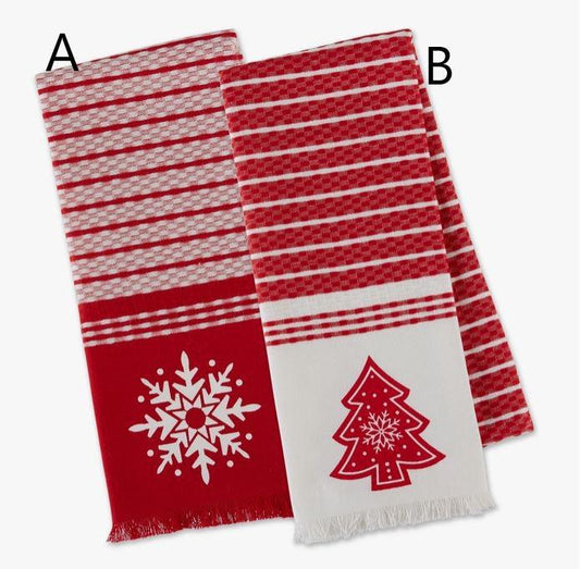 Nordic Winter Printed Dishtowel