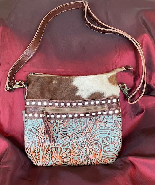 DELPHINE CANVAS & HAIRON BAG