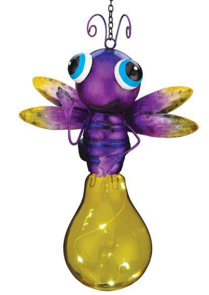Solar Firefly Lantern - Yellow