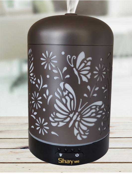 Shay Mg Aroma Diffuser & Humidifier with Color Light