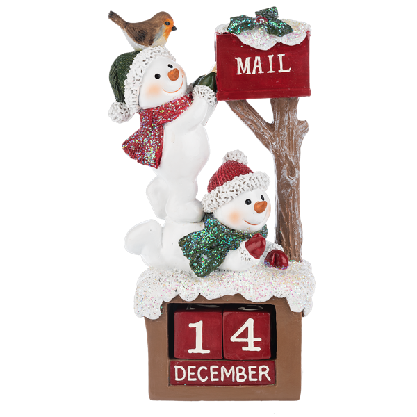 Snowman Friends Countdown Calendar